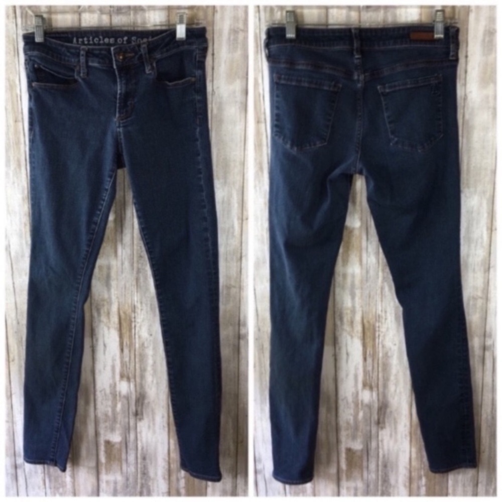 Articles Of Society Maya Best Blue Skinny - Picture 1 of 10